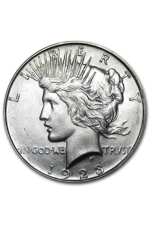 1923-D Peace Dollar BU