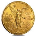thumbnail image 1 of 1923 Mexico 50 Pesos Gold Coin AU/BU, 1 of 3