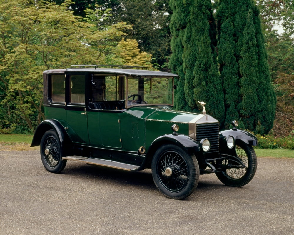 1923 Rolls Royce 20 HP three quarter Landaulette Country of origin United Kingdom Canvas Art - Panoramic Images (22 x 28)
