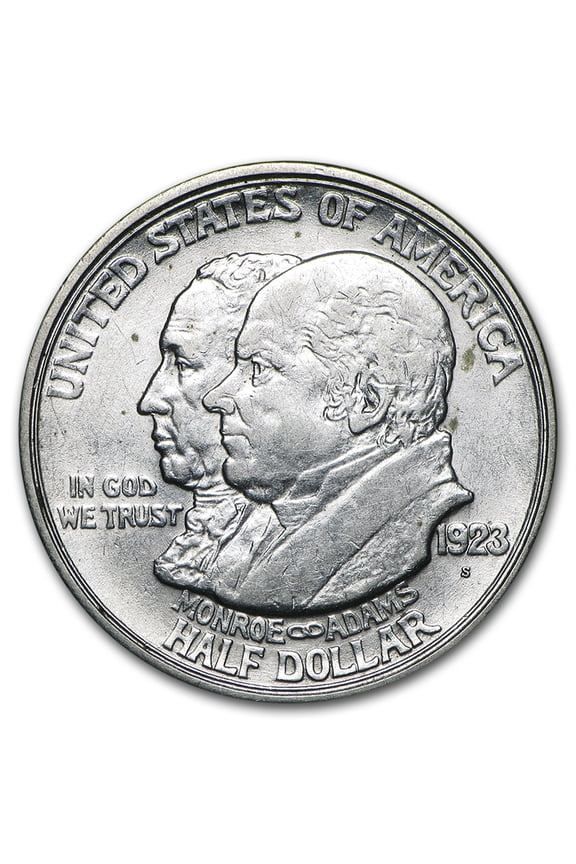 1923-S Monroe Doctrine Half AU