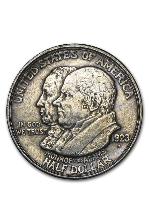 1923-S Monroe Doctrine Half (Low Grade/Cleaned)