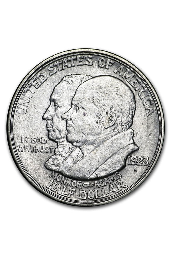 1923-S Monroe Doctrine Half XF