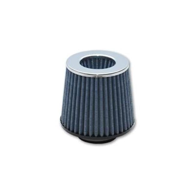 1923C Open Funnel Cold Air Intake Air Filter, 2.75 In. - Blue