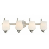 Shyloh 4-Light Bathroom Vanity Light in Brushed Nickel