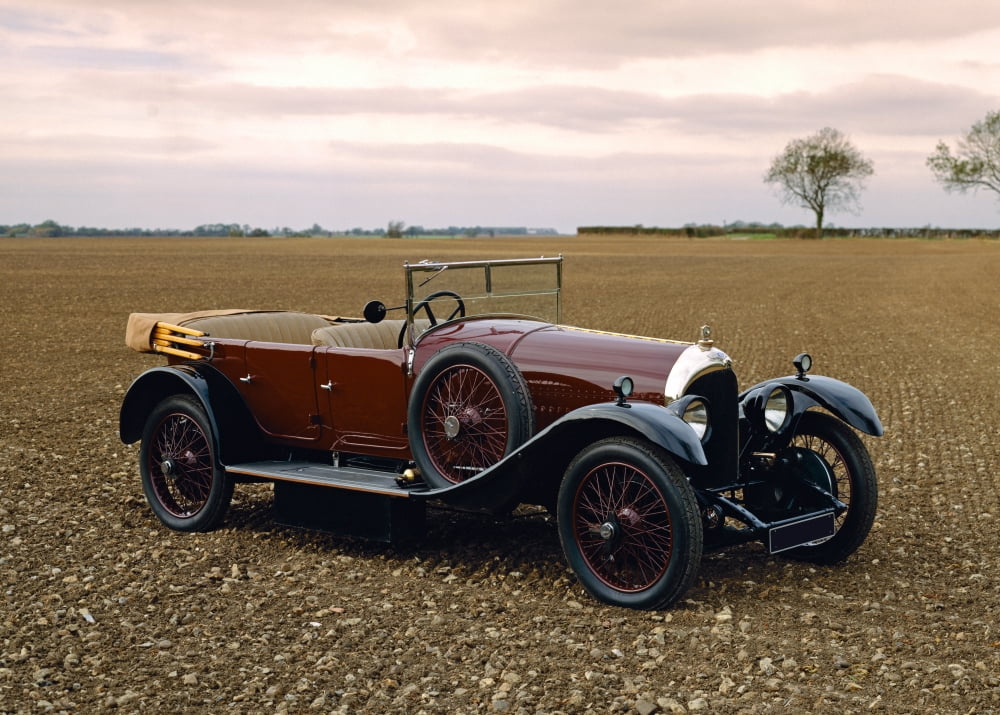 1924 Bentley 30 litre open tourer with Park Ward coachwork Country of origin United Kingdom Canvas Art - Panoramic Images (24 x 36)