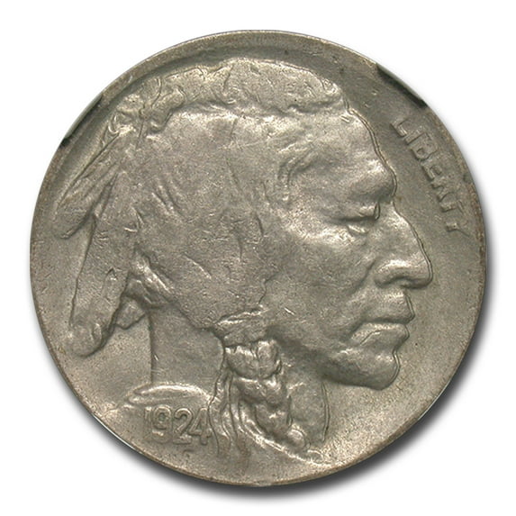 1924-D Buffalo Nickel XF-40 NGC