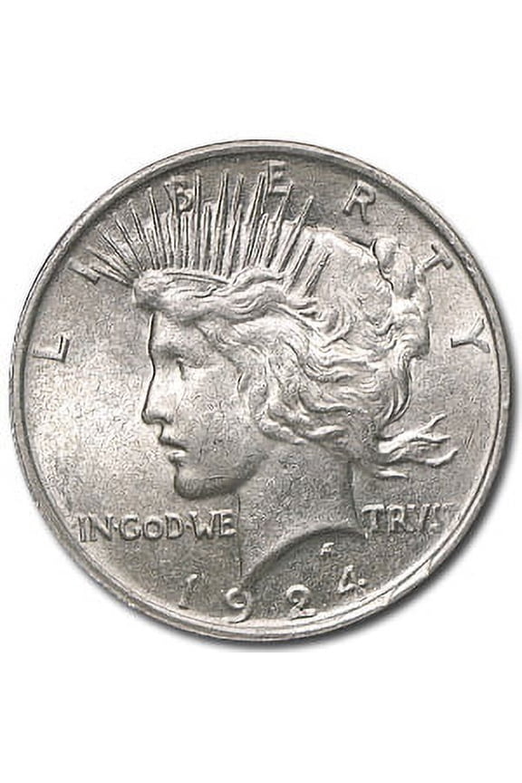 1924 Peace Dollar AU