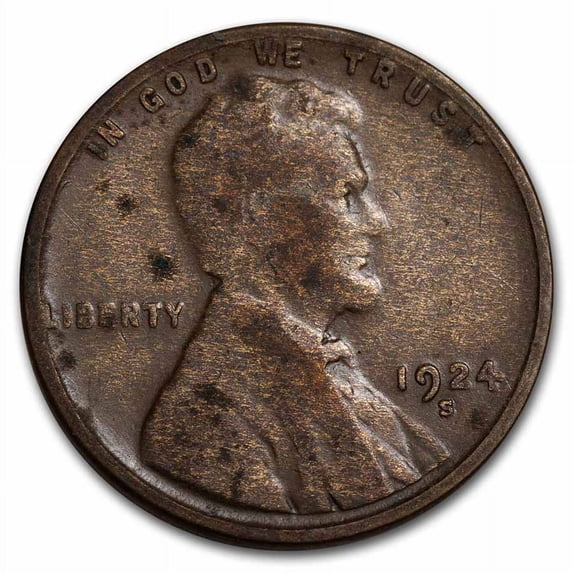 1924-S Lincoln Cent Cull