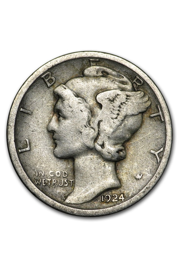 1924-S Mercury Dime Good/Fine