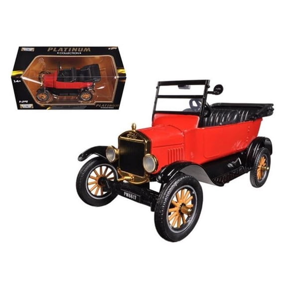 1925 Ford Model T Touring Red 1-24 Diecast Model Car
