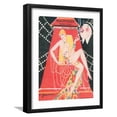 thumbnail image 1 of Art.com 1925 Moulin Rouge programme Ã§a c'est paris Giclee Print by Edouard Halouze, Black Frame Wall Art, 17" x 21", 1 of 4