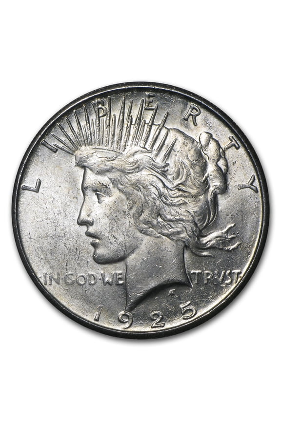 1925-S Peace Dollar AU