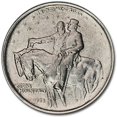 thumbnail image 1 of 1925 Stone Mountain Commem Half XF Details (Cleaned), 1 of 2
