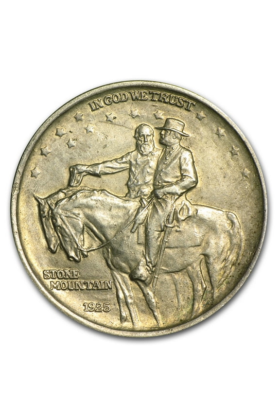 1925 Stone Mountain Commemorative Half Dollar AU