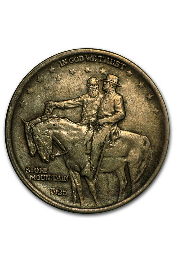 1925 Stone Mountain Commemorative Half Dollar XF