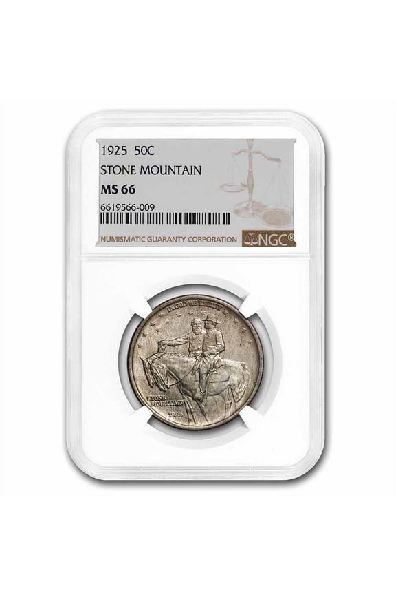 1925 Stone Mountain Memorial Half Dollar MS-66 NGC
