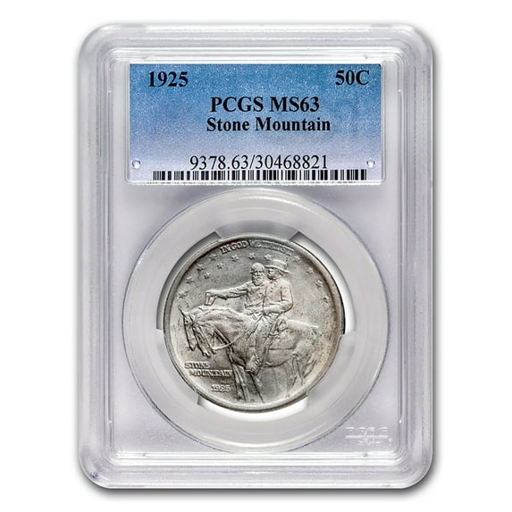 1925 Stone Mountain Memorial Half MS-63 PCGS