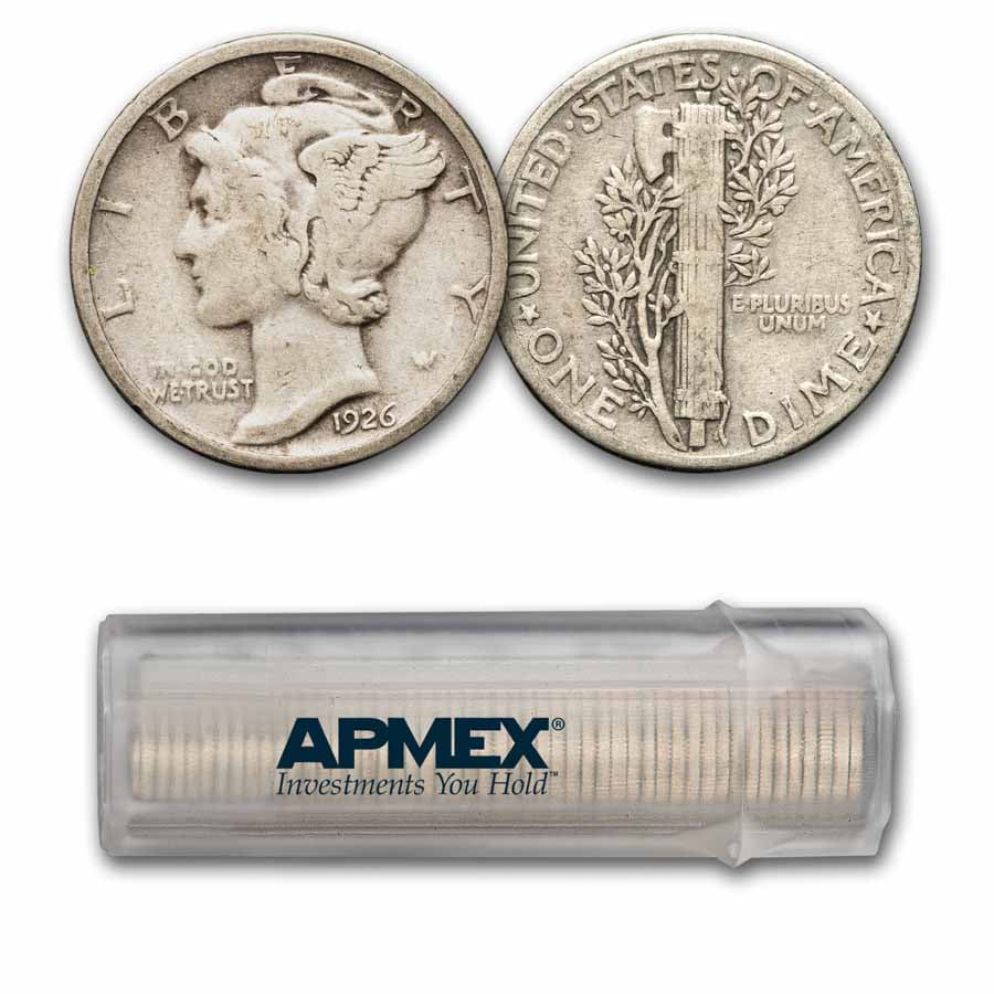 マーキュリーダイム アメリカ 銀貨 50枚セットMercury dime マーキュリーダイム アメリカ 銀貨 50枚セットMercury dime