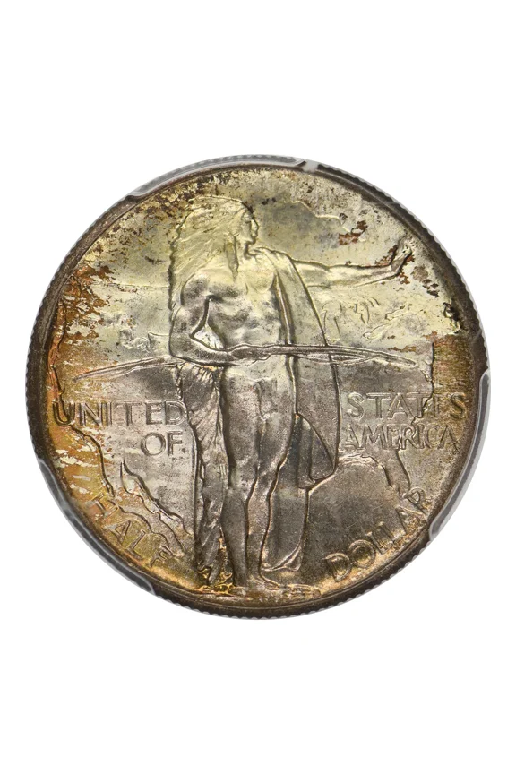 1926 Oregon Trail Commemorative Silver Half Dollar PCGS MS-67 CAC