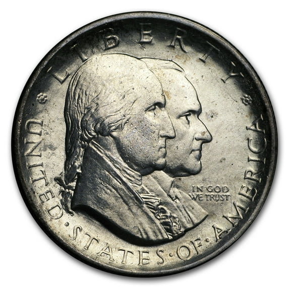 1926 Sesquicentennial American Independence Half AU (Cleaned)