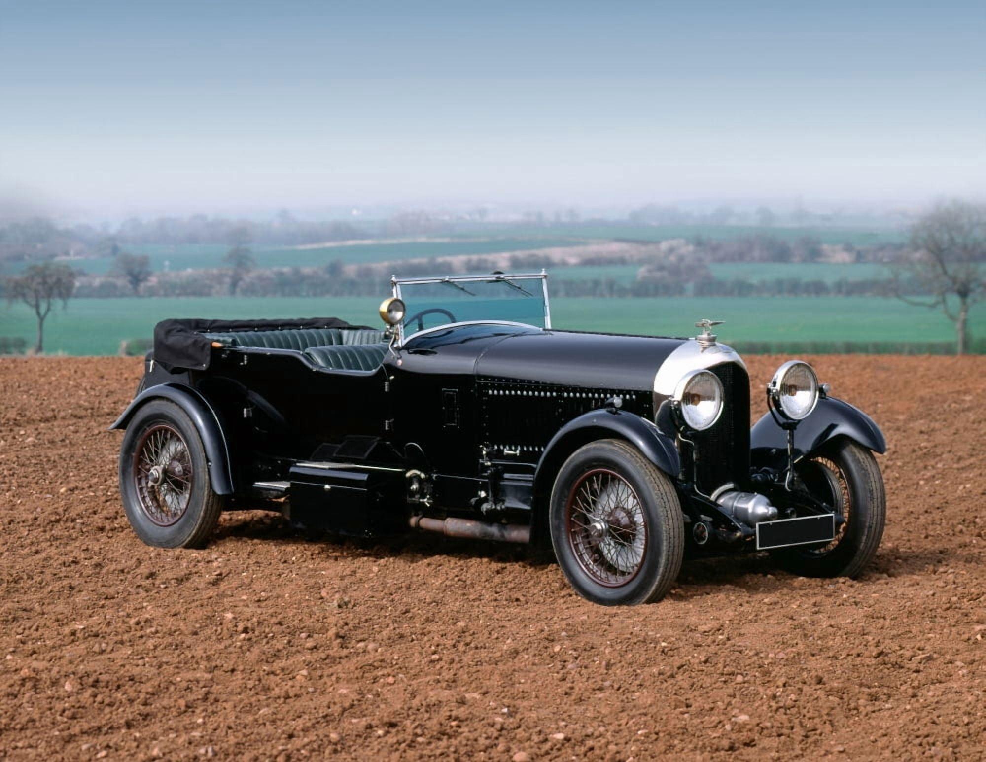 1927 Bentley 65 litre 4-seat tourer Country of origin United Kingdom Canvas Art - Panoramic Images (22 x 28)