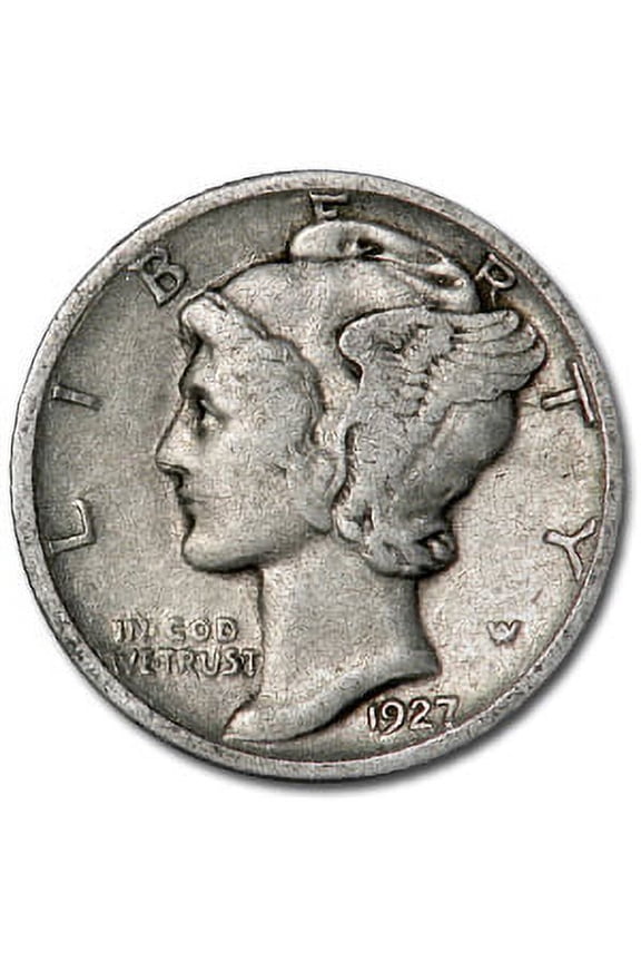 1927-D Mercury Dime VF