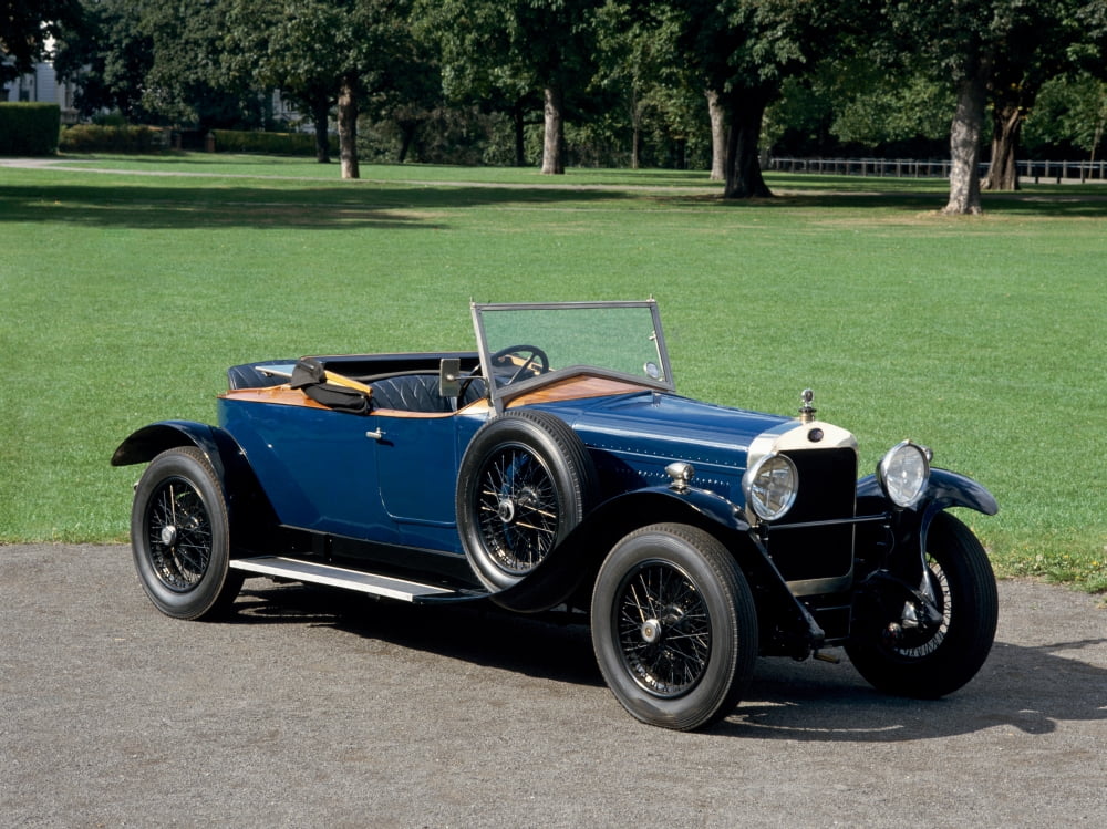 1927 Delage Diskiff drophead 21 litre engine Country of origin France Canvas Art - Panoramic Images (24 x 36)
