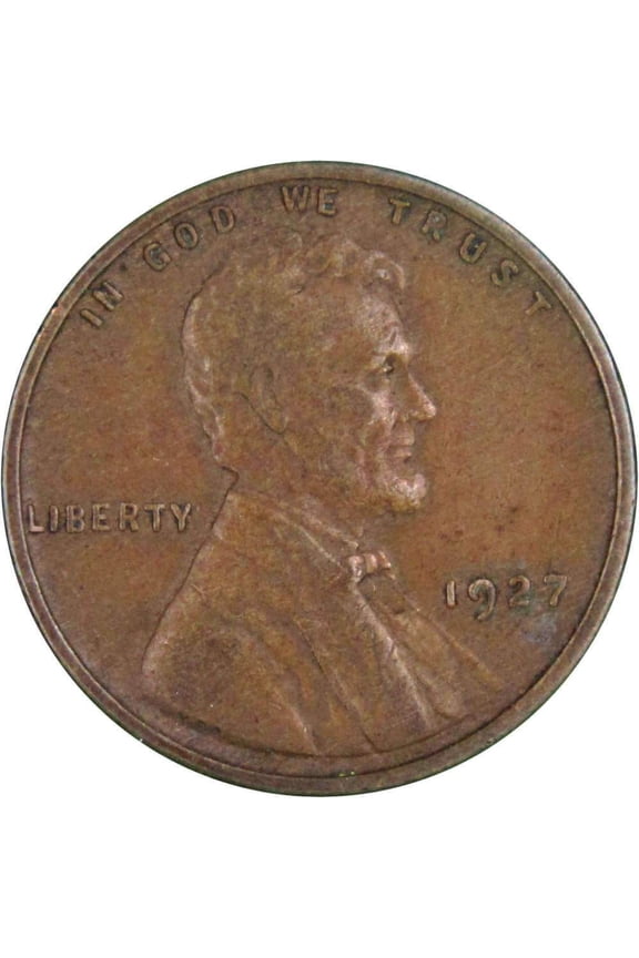 1927 Lincoln Wheat Cent XF EF Extremely Fine Bronze Penny 1c Coin Collectible