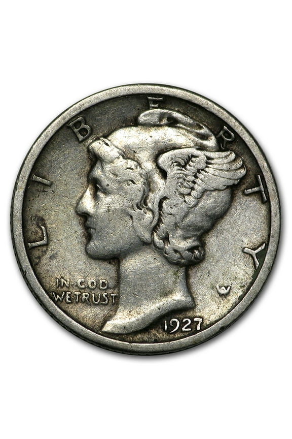 1927 Mercury Dime Good/VF