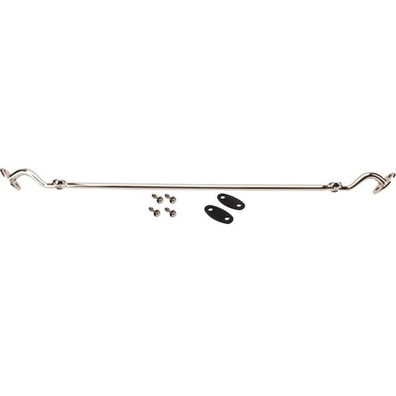Headlight Bar Kit 1928-1929 Model A, Dropped Stainless Fender Mount Set