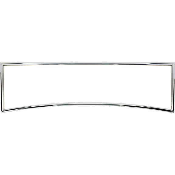 1928-29 Model A Roadster Windshield Frame, 2 In Chopped, Chrome Steel