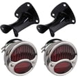 thumbnail image 1 of 1928-31 Ford Model A Polished Stainless Steel w/Black Brackets, 1 of 7