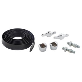 1928-31 Model A Windshield Rubber and Hardware kit, Open Car