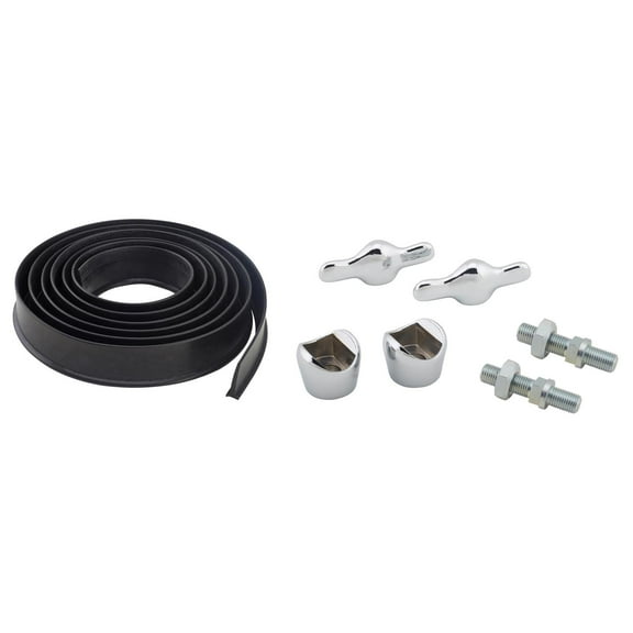 1928-31 Model A Windshield Rubber and Hardware kit, Open Car