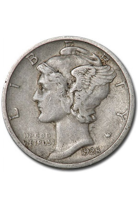 1928-D Mercury Dime XF