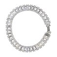 thumbnail image 1 of 1928 Jewelry Austrian Crystal Baguette Link Bracelet, 1 of 4