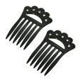 thumbnail image 1 of 1928 Jewelry Classic Double Hair Comb Pins, 1 of 8