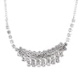thumbnail image 1 of 1928 Jewelry Clear Crystal Statement Bib Necklace 18, 1 of 1