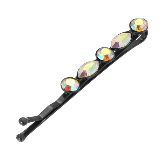 1928 Jewelry Crystal Ab Bobby Pin, (1 Pcs)