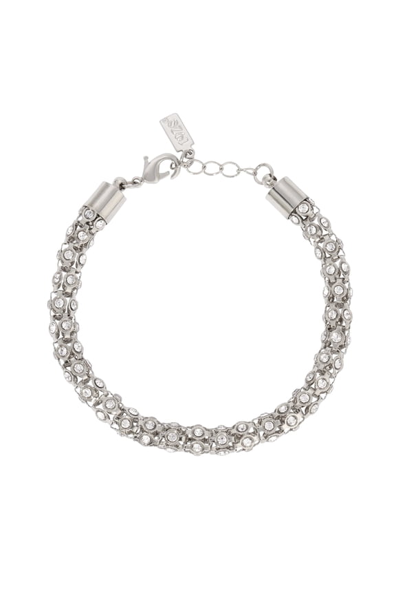1928 Jewelry Dresden Pave Crystal Bracelet