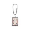 thumbnail image 1 of 1928 Jewelry Pink Floral Motif Initial Carabiner Key Chain, 1 of 2