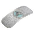 thumbnail image 1 of 1928 Jewelry Southwest Turquoise Enamel Horse Head Floral Hair Barrette, 1 of 2