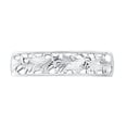 thumbnail image 1 of 1928 Jewelry Women's Rectangular Floral Bar Hair Barrette, (1 Pcs), 1 of 4
