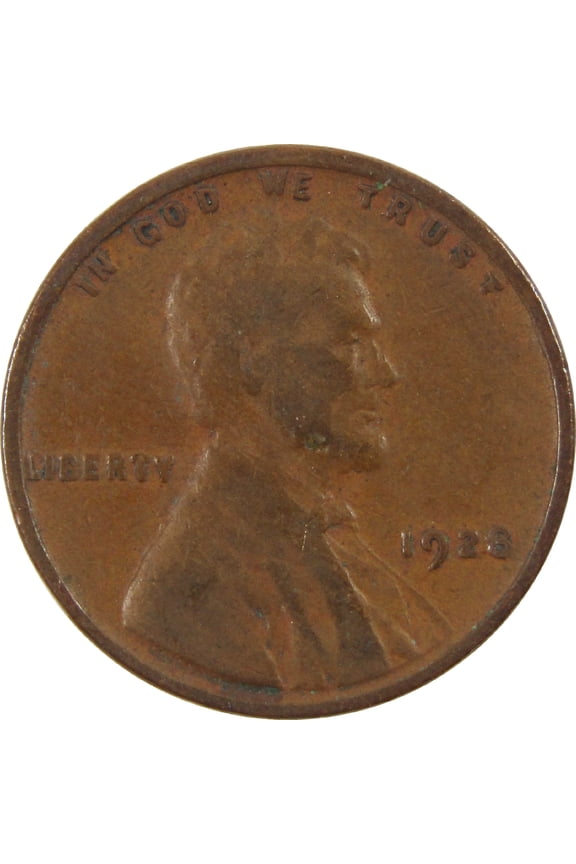 1928 Lincoln Wheat Cent G Good Penny 1c Coin