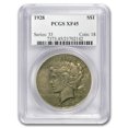 thumbnail image 1 of 1928 Peace Dollar XF-45 PCGS, 1 of 3