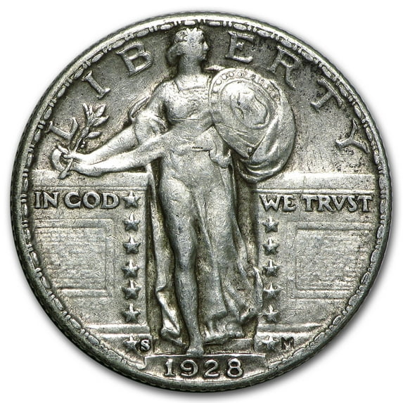 1928-S Standing Liberty Quarter XF