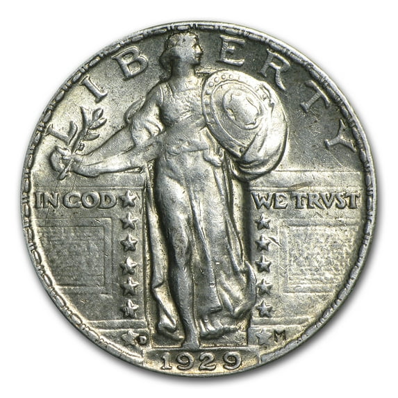 1929-D Standing Liberty Quarter AU
