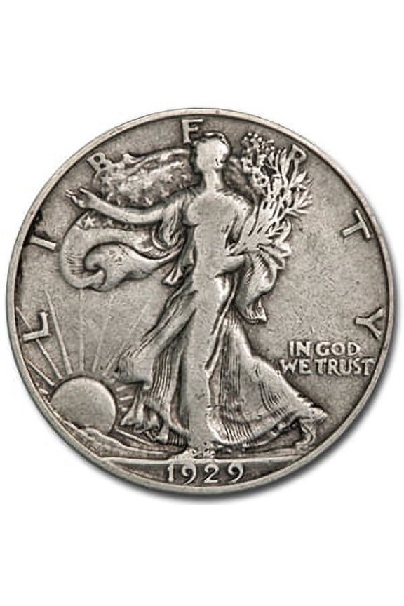 1929-D Walking Liberty Half Dollar Fine