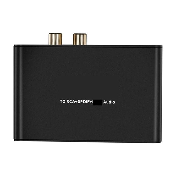192KHz eARC  Extractor, HD Media to RCA & Optical Converter