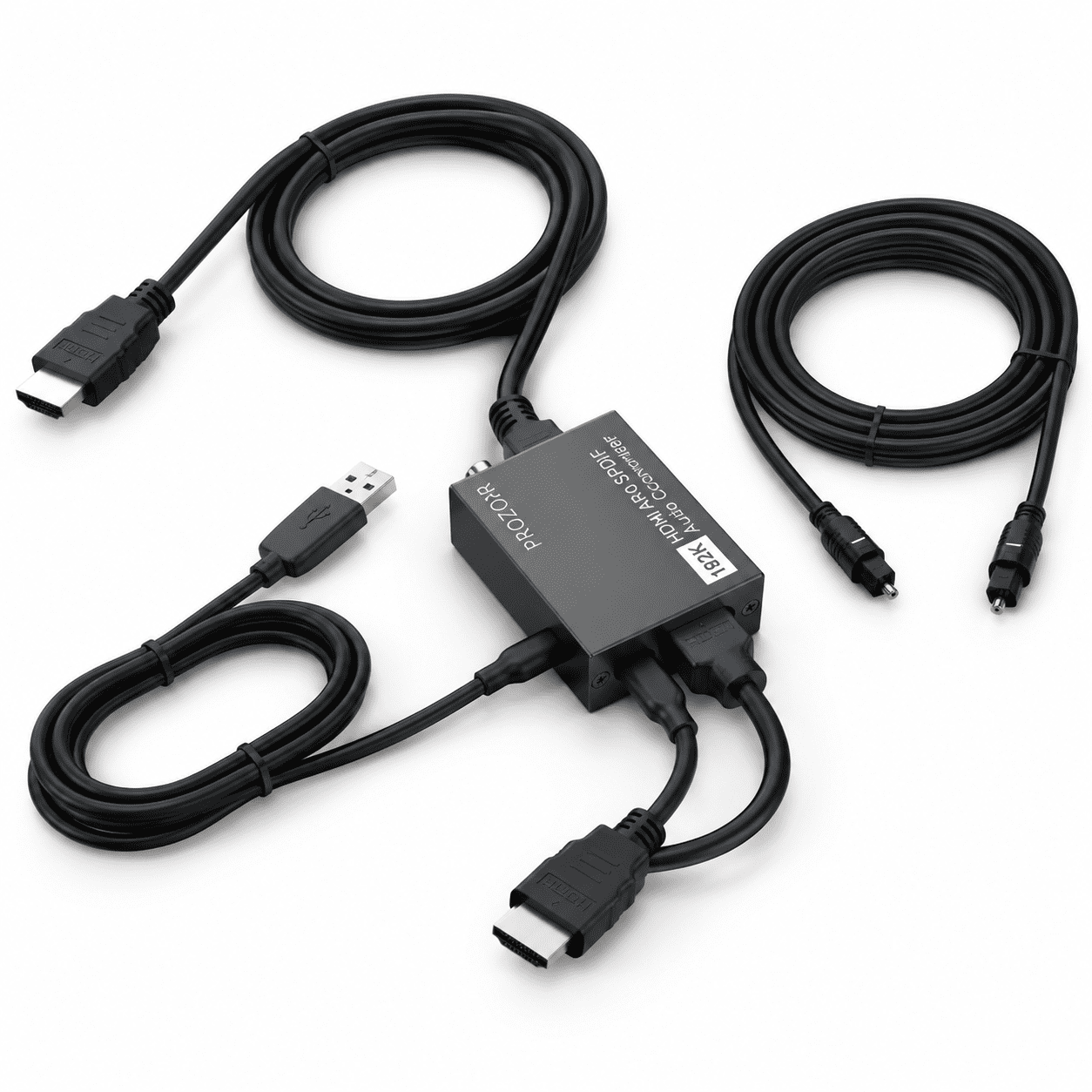 192khz Hdmi Arc To Optical Audio Adapter 7ft Extractor - Walmart.com